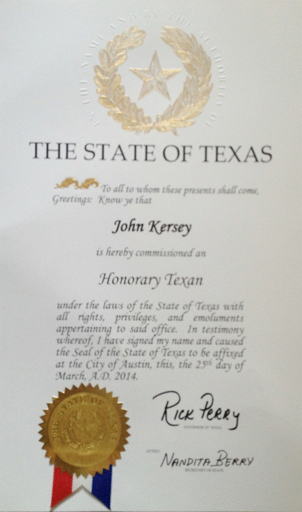 Honorary Texan
