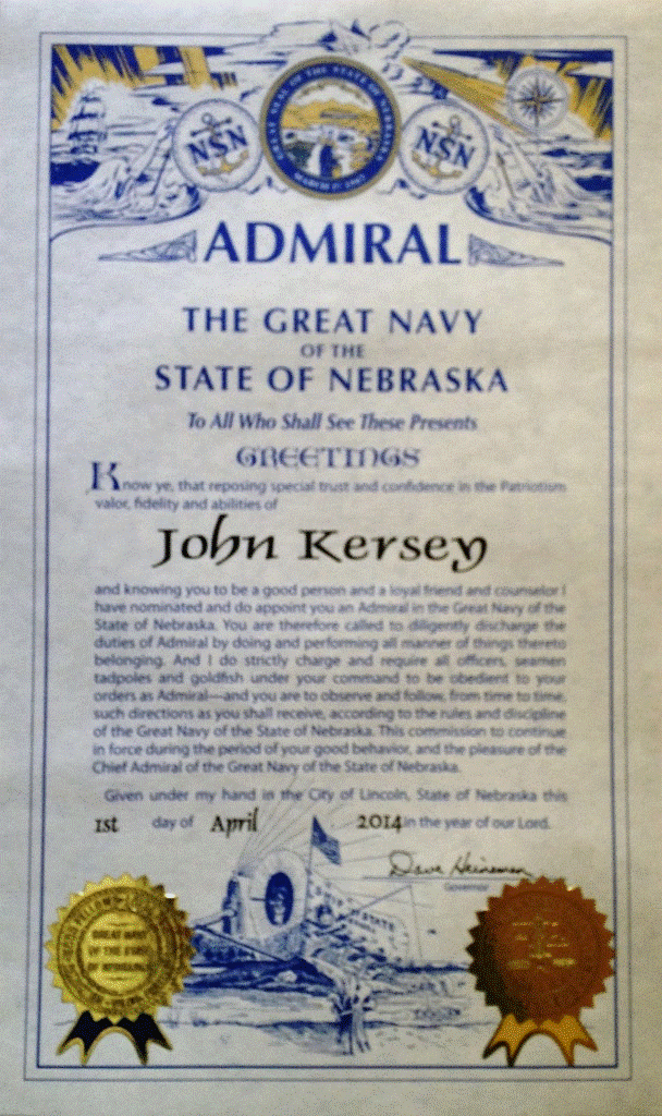 Nebraska Admiral