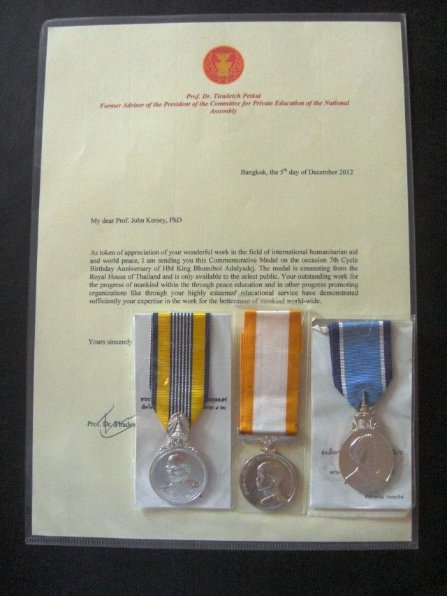 Thai medals