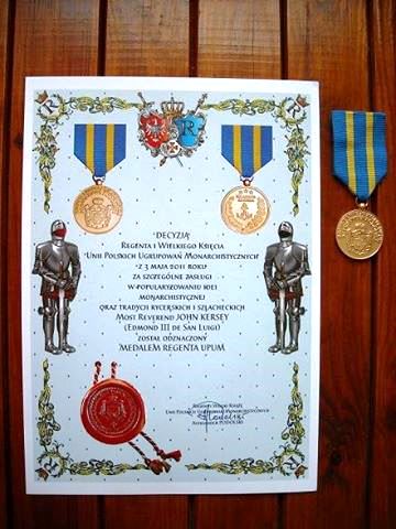 UPUM Regent's Medal