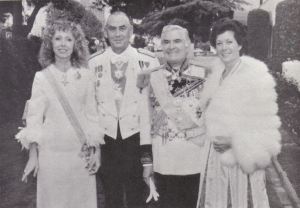 Prince Henri with Prince George King and their respective wives.