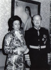 Prince and Princess Grau-Moctezuma in a photograph sent by them to Prince Kermit of Miensk.