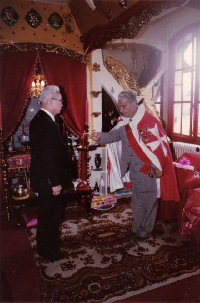 Presentation of Order of Golden Cross of Miensk