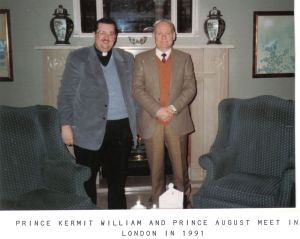 Prince August and Prince Kermit