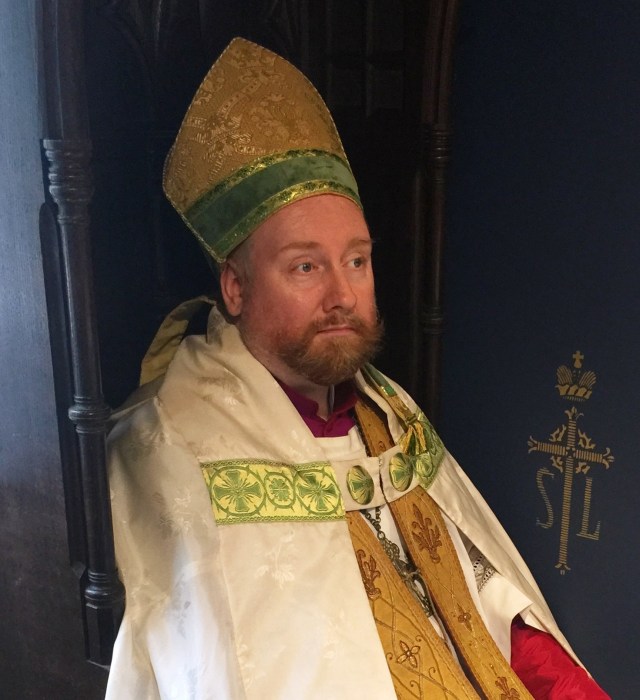 Prince-Abbot enthroned